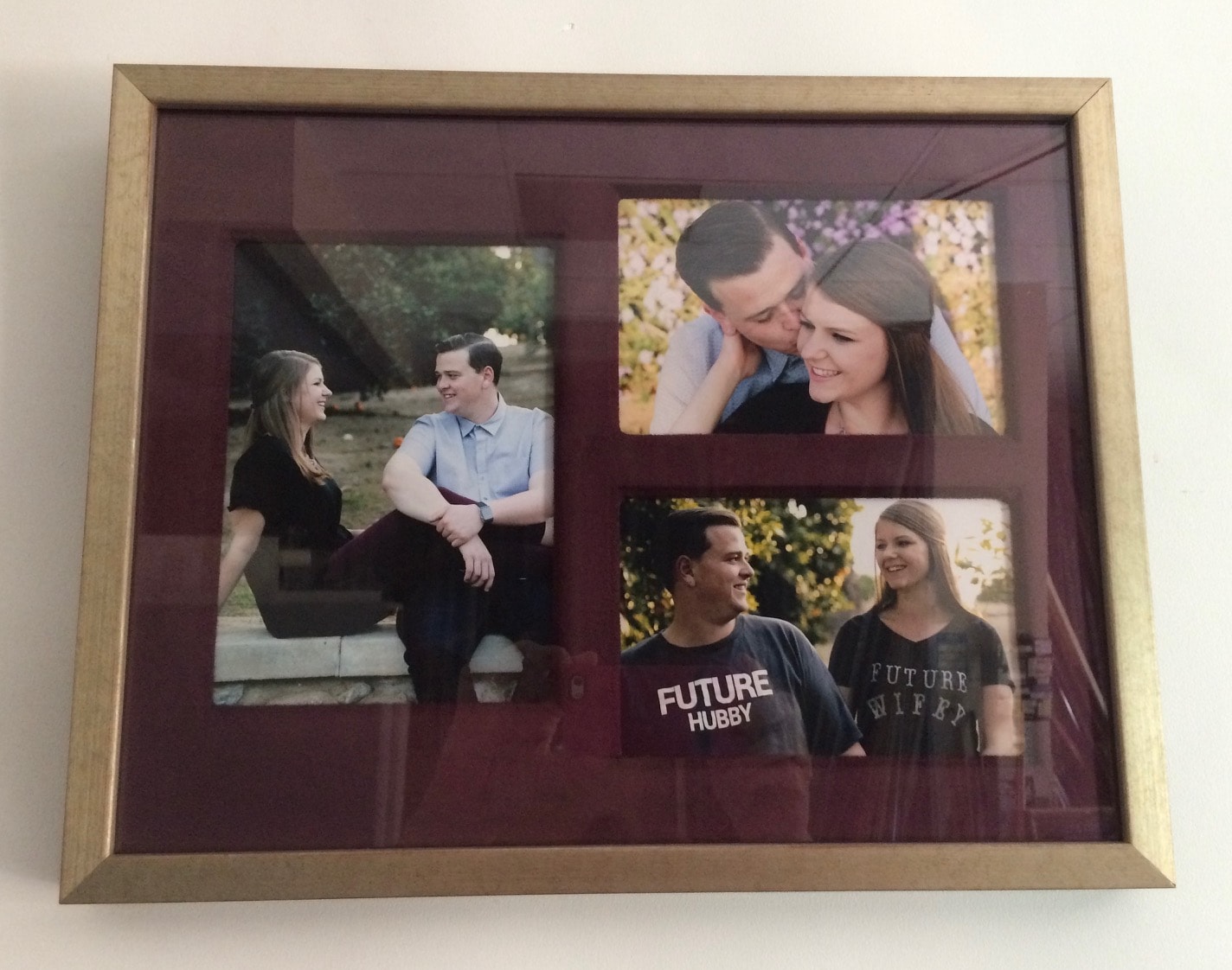 Engagement Portrait Collage