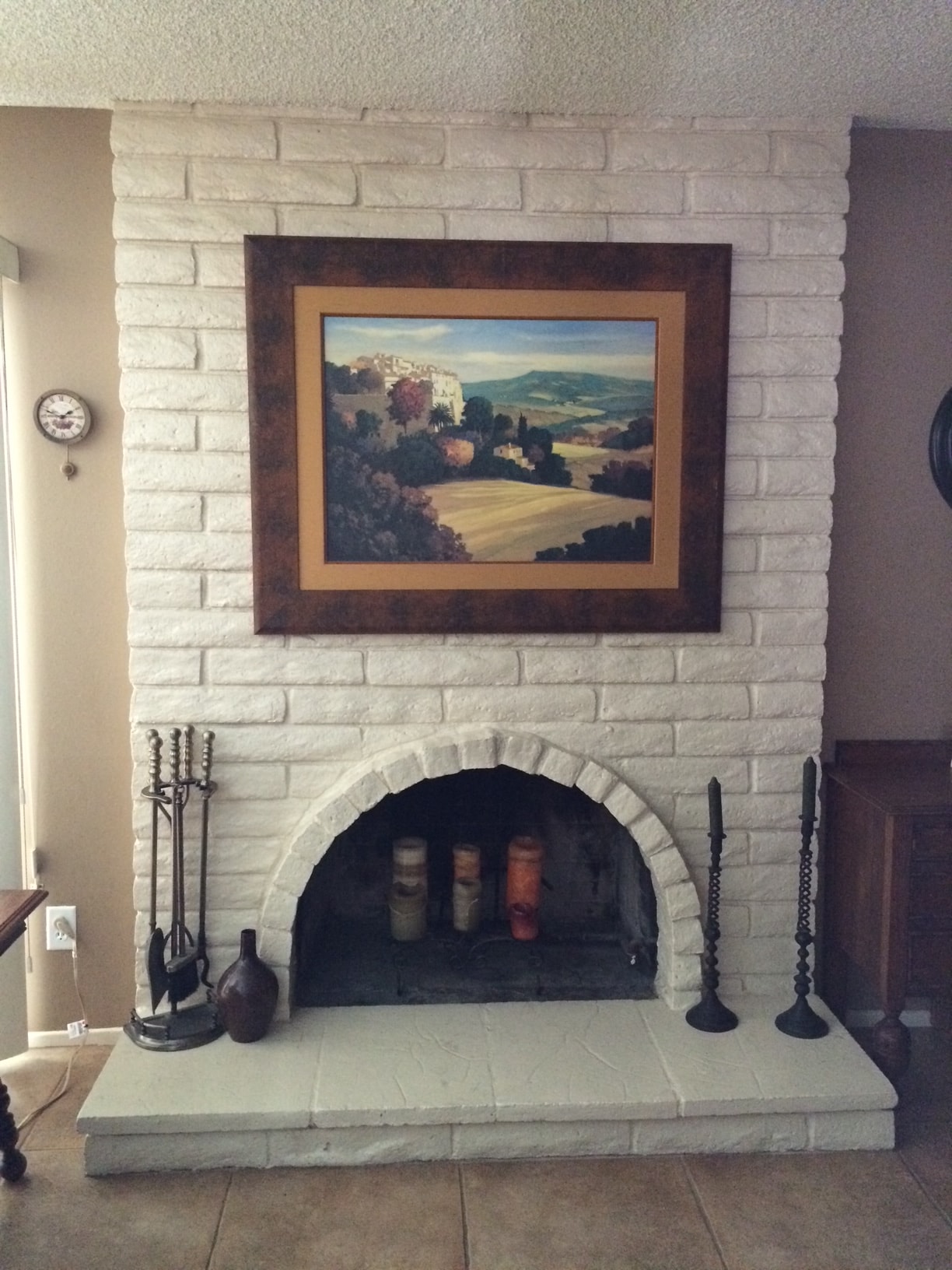 Landscape Above Fireplace