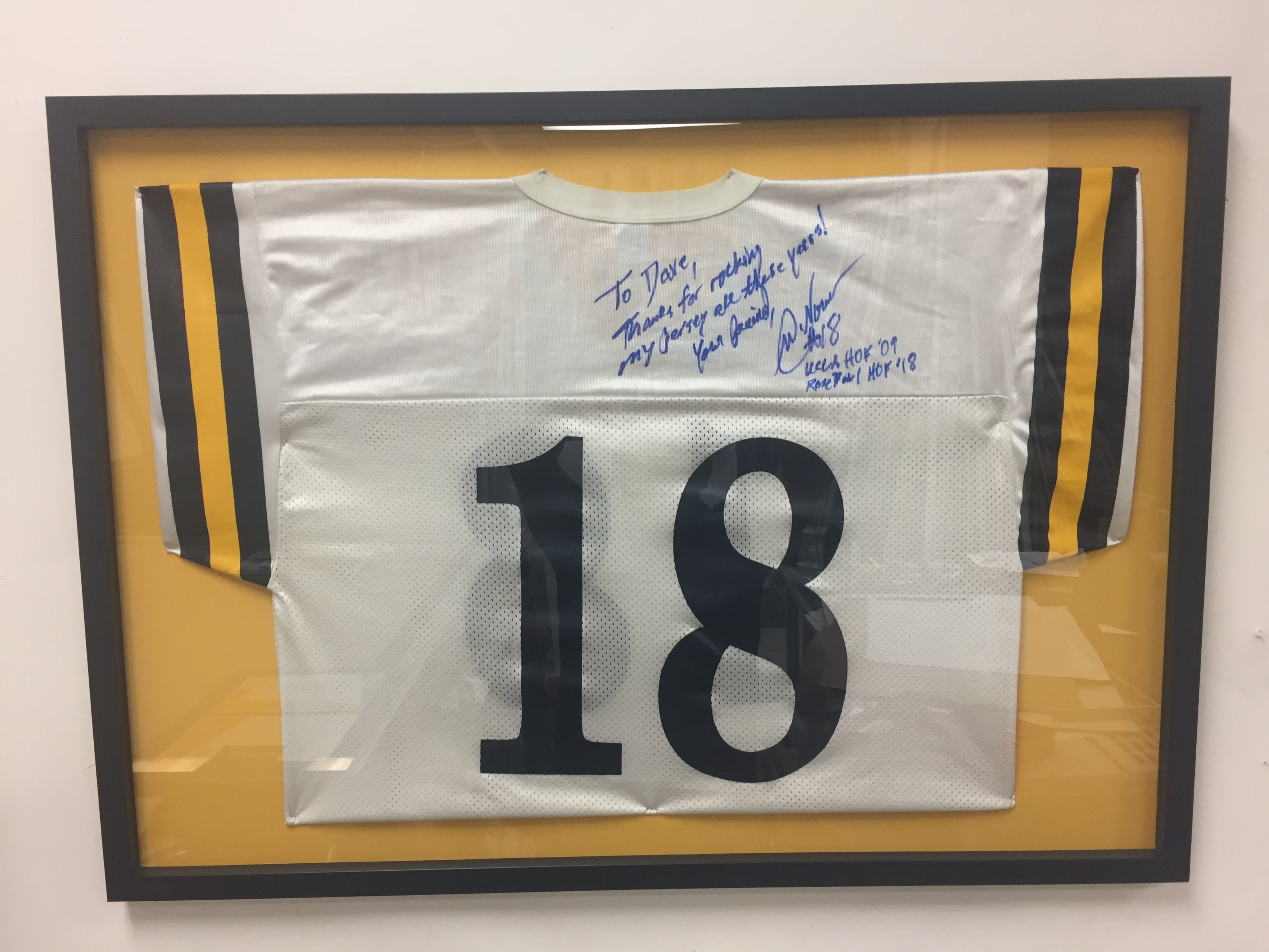 Signed Jersey — #18