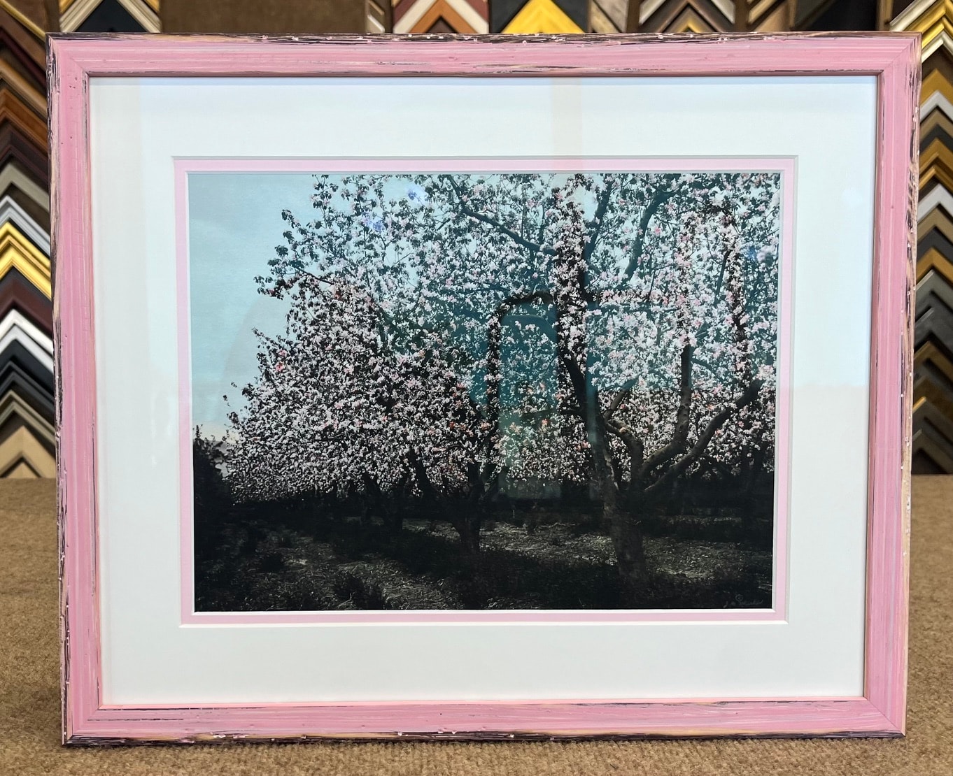 Beautifully finished custom frame by Expressframe